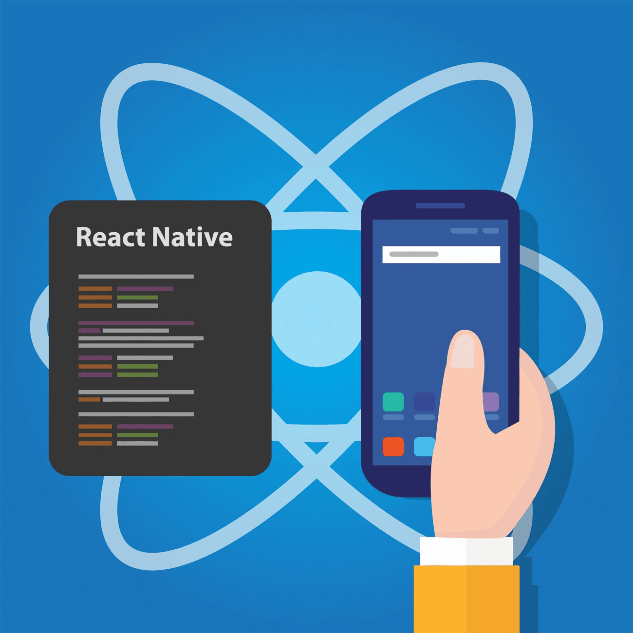 react